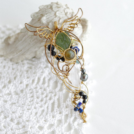 ワイヤーラッピング 天使のさざれ リミ