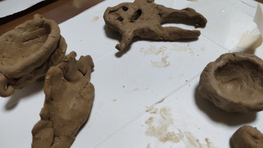 テラコッタ粘土 あとりえココロ