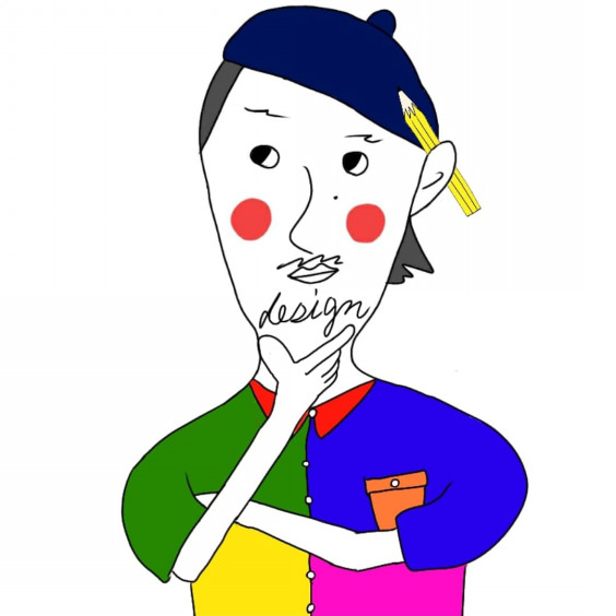 美容師 イラスト ビジネス デザイン A 可能性は無限大 Yoshitatsu Uchima