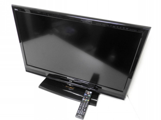 品川区から三菱 Mitsubishi Real 32v型液晶テレビ Lcd 32bhr500 ブルーレイ ハードディスク内蔵を高価買取させて頂きました テレビ高価買取専門店リユースマン