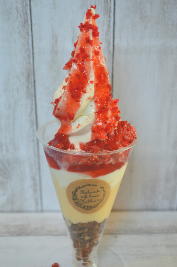 ハコダテソフトハウス元町 函館雪糕屋 北海道函館冰淇淋 Hakodate Soft House 函館ソフトクリーム 函館牧場牛乳 函館スイーツ Ally 函館タピオカ 函館バナナジュース