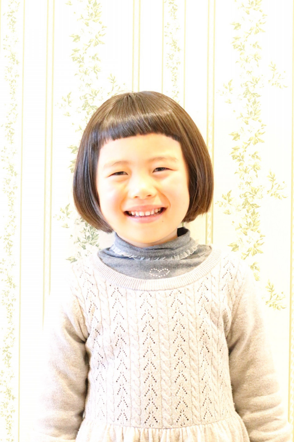 キッズカット 水戸なつめちゃん風 小実尚美 Hair Make Earth キッズカット 水戸なつめちゃん風 小実尚美 Hair Make Earth
