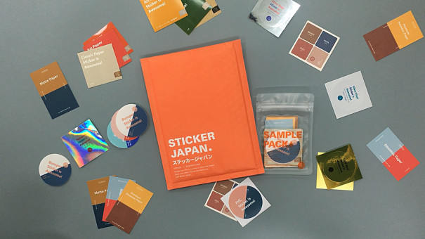 無料配布 ご注文時の参考にステッカージャパンの無料サンプルパックを Stickerjapan Blog