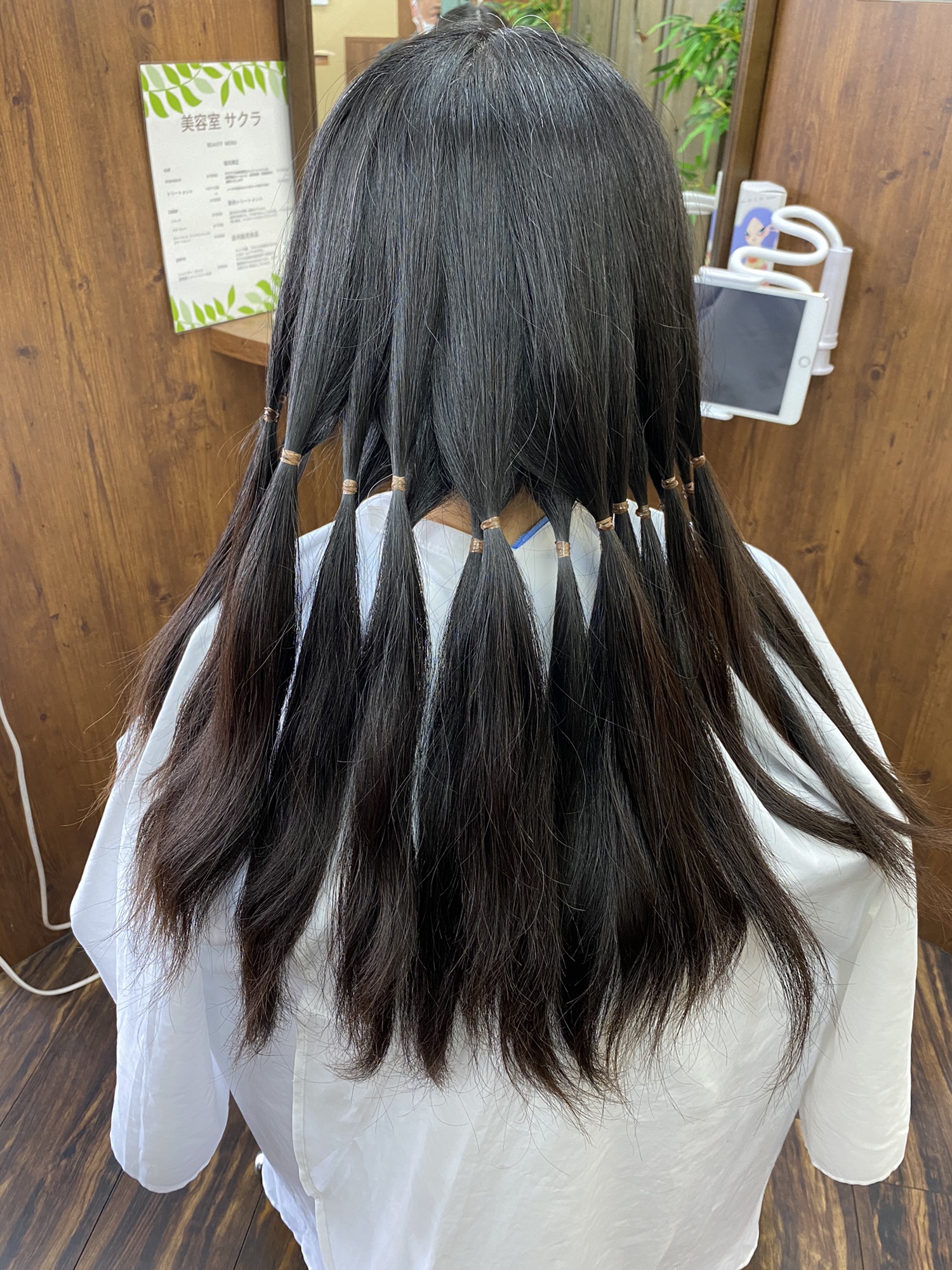 ヘアドネーション | 美容室 サクラ