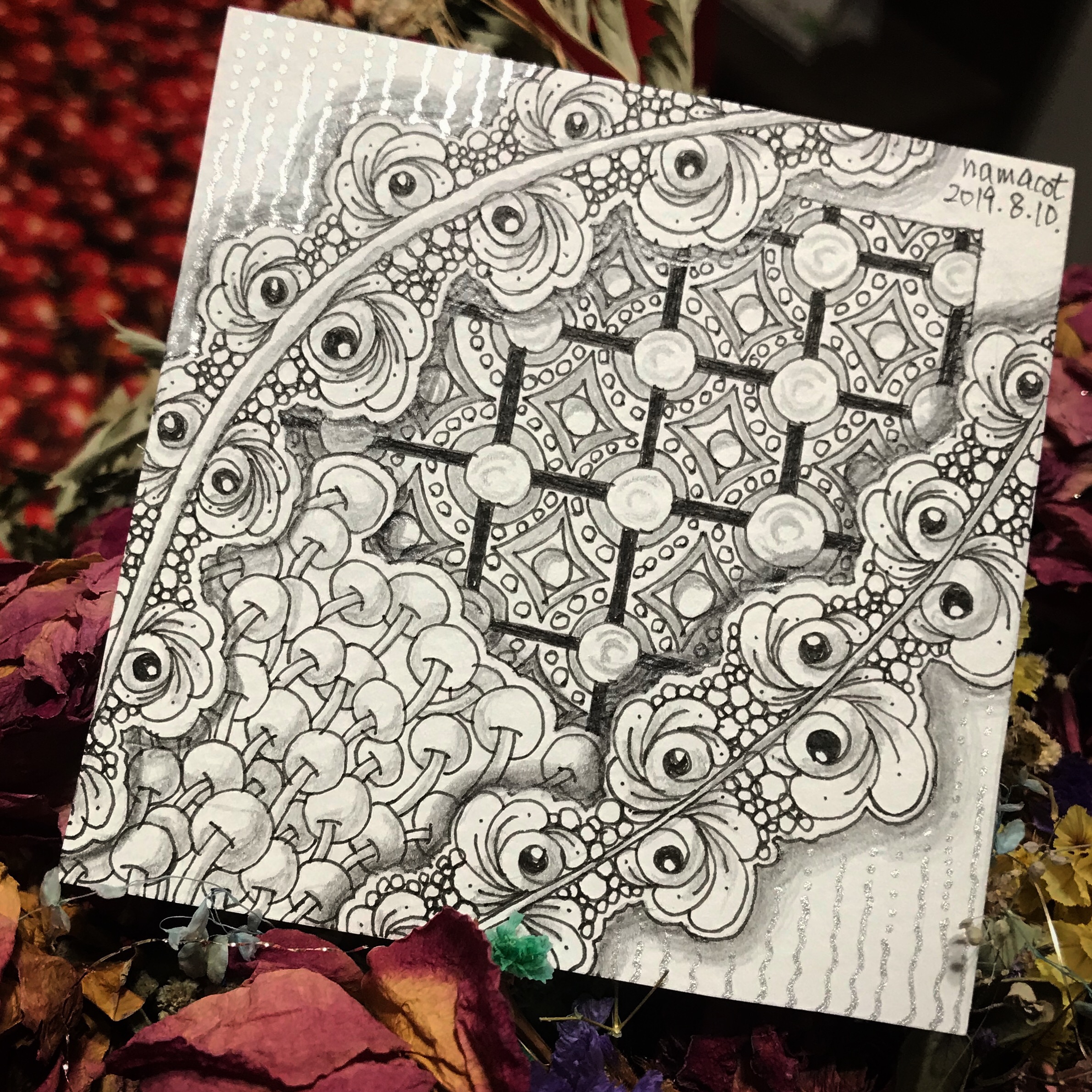 about Zentangle | Mana Namacot Yamada -World of Zentangle