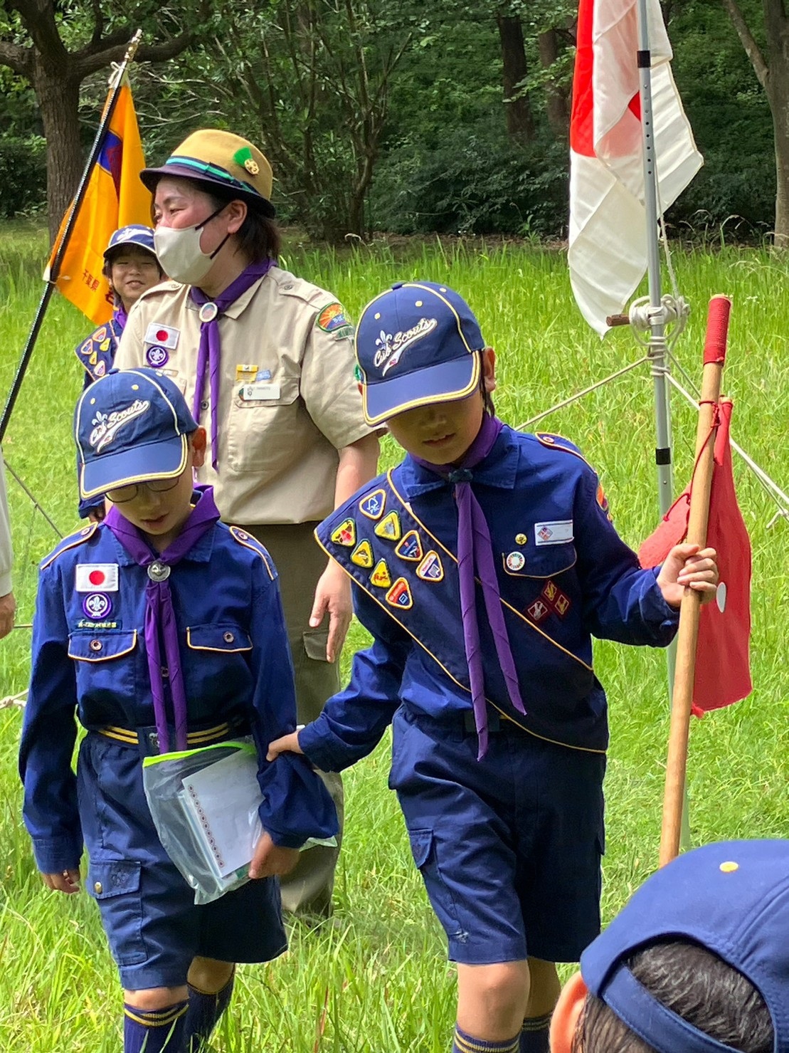 7月組集会 世界の国旗】 | 日本ボーイスカウト 君津第2団