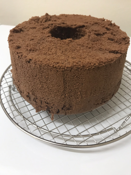 ココアシフォンケーキ まめたのごちそう ココアシフォンケーキ まめたのごちそう