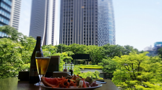 再会は都会の中のオアシス シズラーで なみおか恵美 東京 沖縄の筆文字講師 筆ペンで愛のムチ