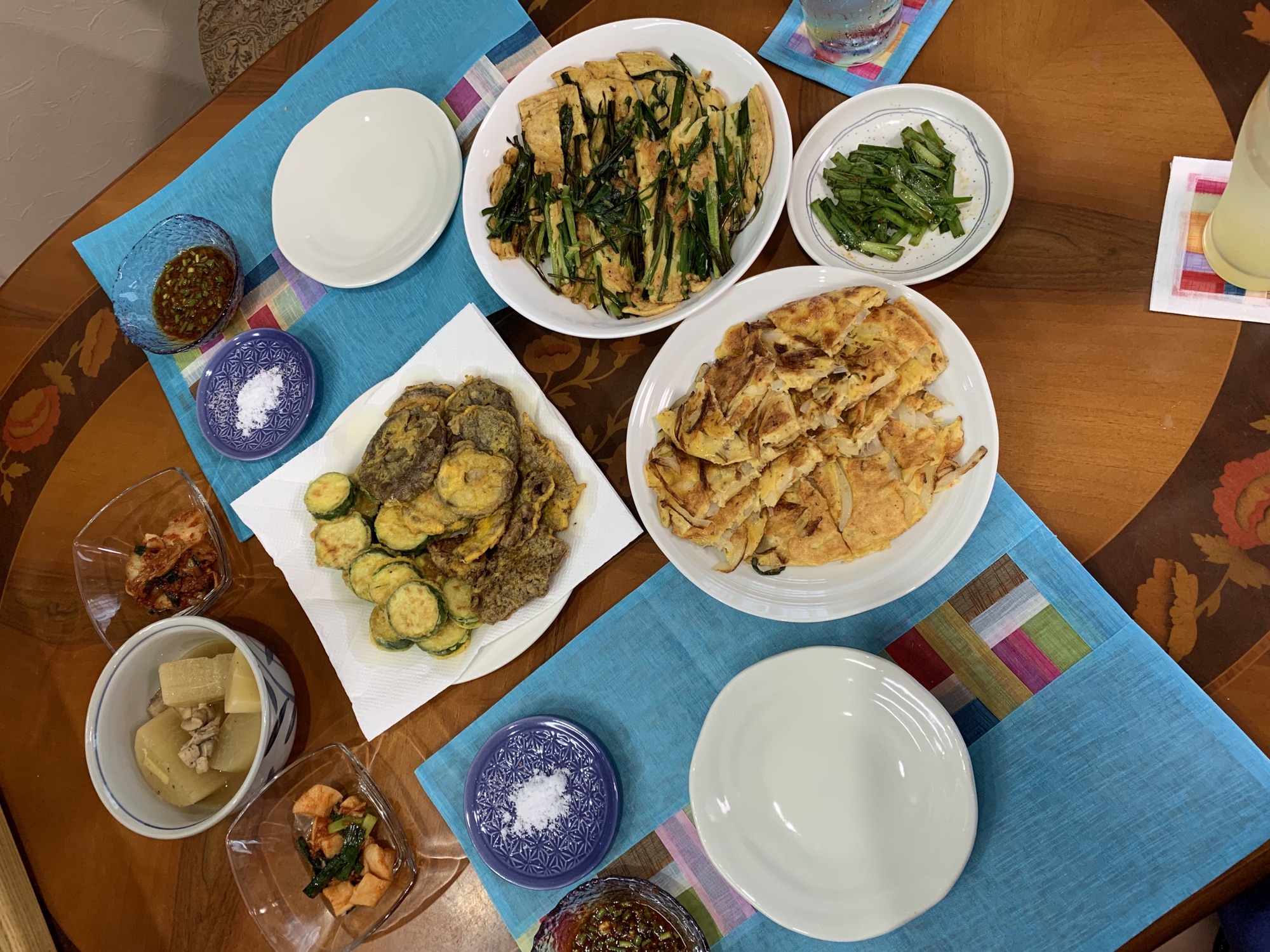 チヂミとジョン キム キッチン