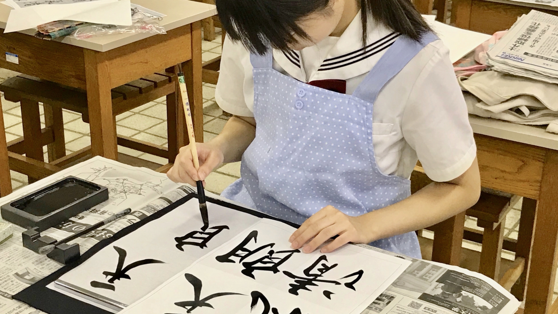 書写探究学習 中学書写から高校書道へ | seitoku書道 WEBサイト