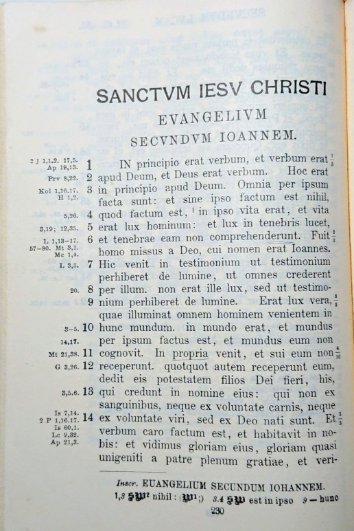ラテン語の聖書 ウルガータ 日本基督教団 和泉教会