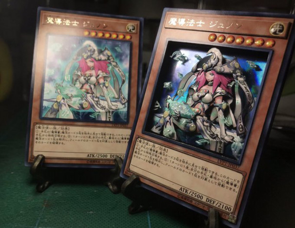 Tcgアート 魔導法士ジュノンの裏話 錦希工房 立体カード製作所