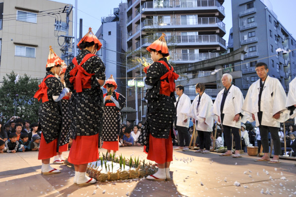 かながわ芸能歳時記 鶴見の田祭り 横浜市鶴見区 鶴見神社 4月 Kanagawa Arts Press