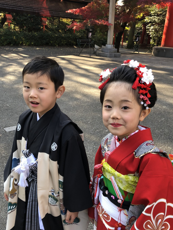 七五三 日本髪 着物スタイル 美粧笹屋