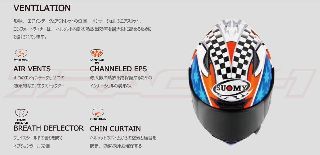 TRACK-1 | SUOMY HELMETS JAPAN