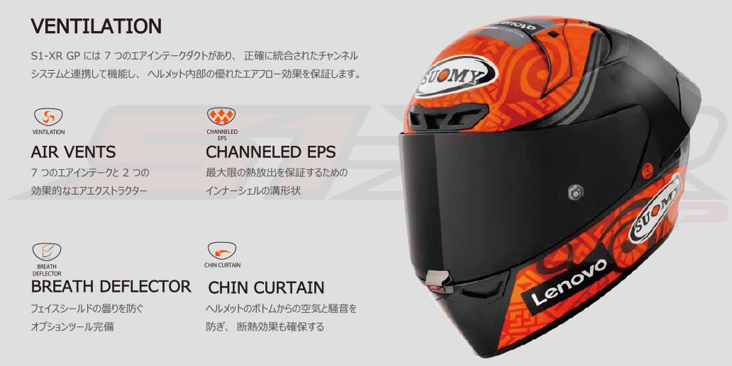 S1-XR GP | SUOMY HELMETS JAPAN