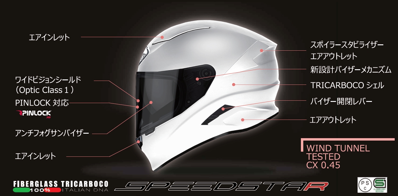 SPEEDSTAR | SUOMY HELMETS JAPAN