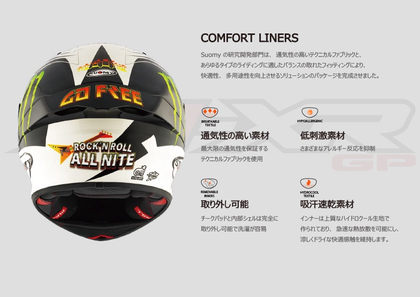 MONSTER LICENSE | SUOMY HELMETS JAPAN