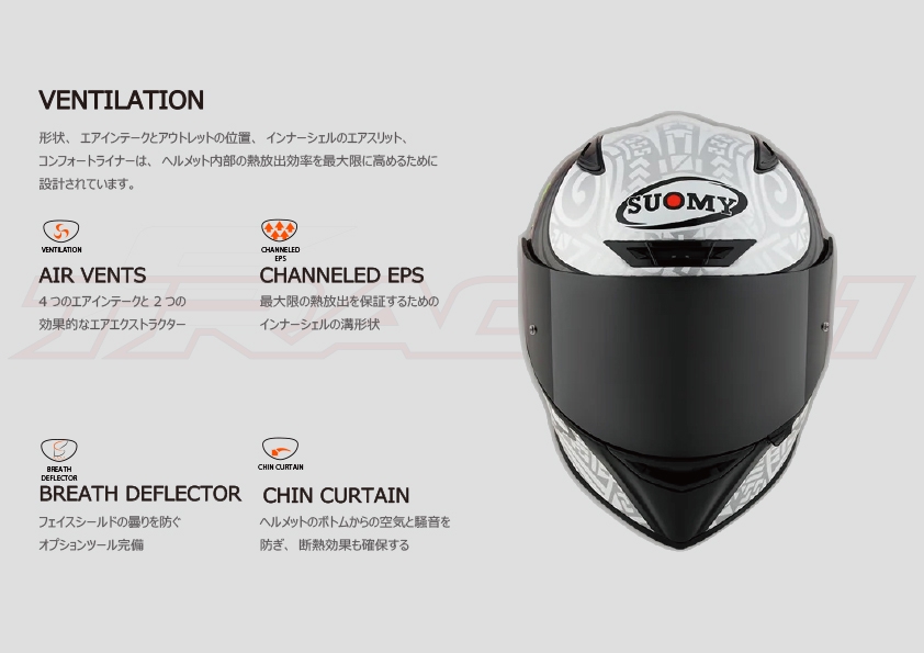 MONSTER LICENSE | SUOMY HELMETS JAPAN