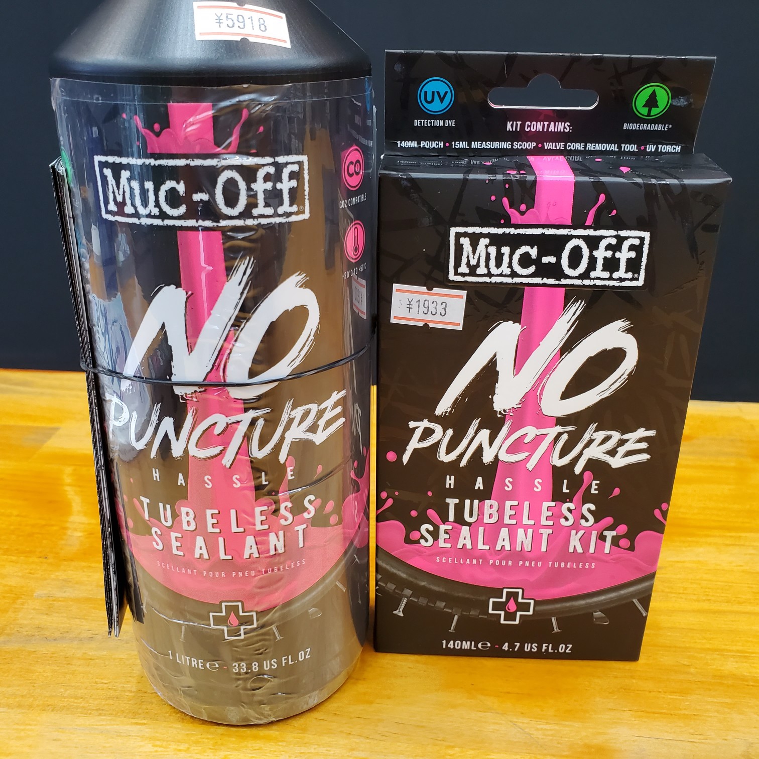 300ml 詰め替え品 Muc-Off マックオフ チューブレスシーラント - 自転車