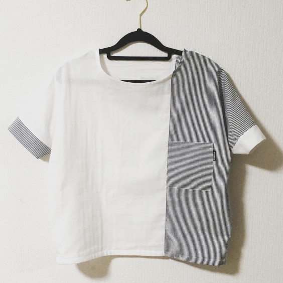 爽やかダブルガーゼtシャツ Saenka