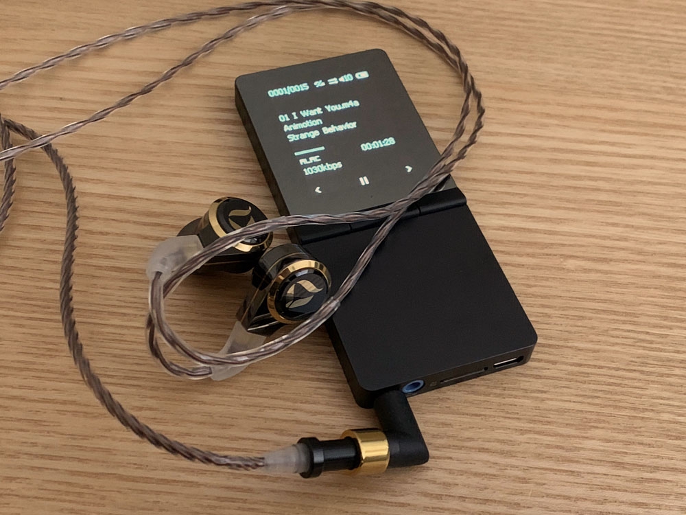 Hifiman SuperMini ハイレゾ プレーヤー 70g + Re600-