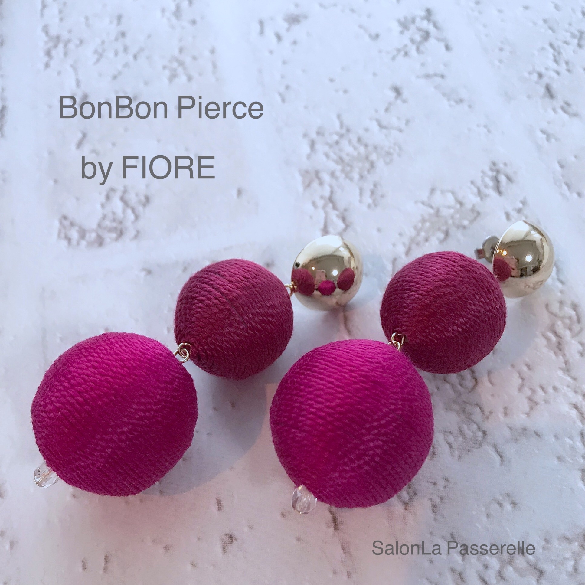 ボンボンピアス/イヤリング オーダーページ