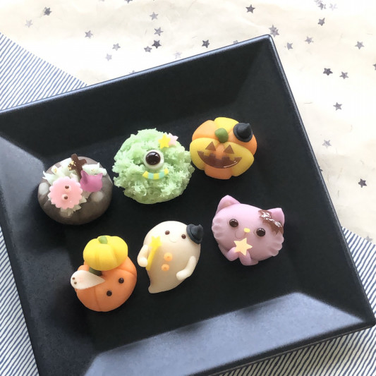 Halloween和菓子の御案内 銘菓創庵 新月 Halloween和菓子の御案内 銘菓創庵 新月