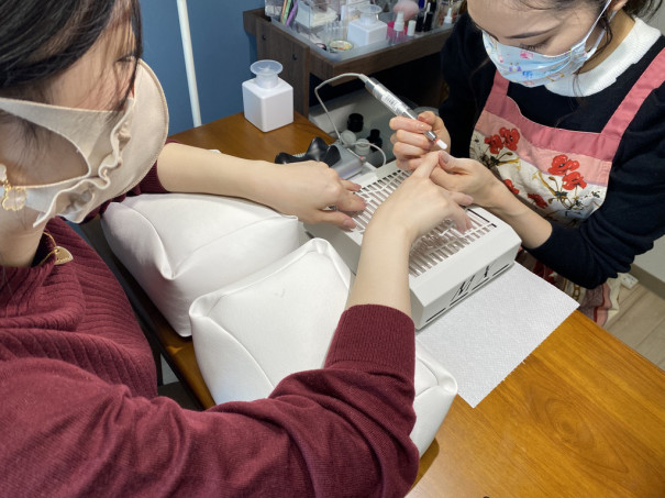 ネイリスト初級講座 美爪サロン Crystal 函館