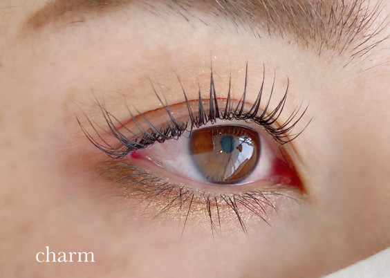 まつげの切れ毛対策にも ヘアカラー専門店 アイラッシュ専門店charm