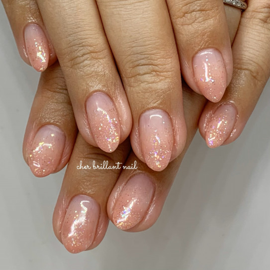 ラメグラデーションネイル Cher Brillant Nail