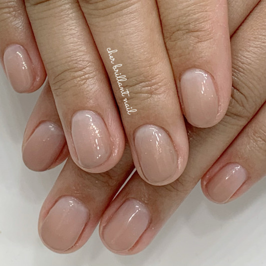 グラデーションネイル オフィスネイル Cher Brillant Nail シェルブリアンネイル