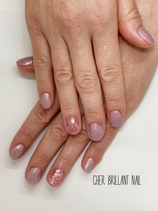 ワンカラー ラメワンカラー一本 Cher Brillant Nail シェルブリアンネイル