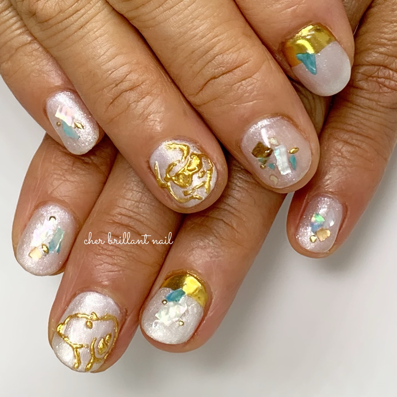 メタリックスヌーピー ネイル Cher Brillant Nail