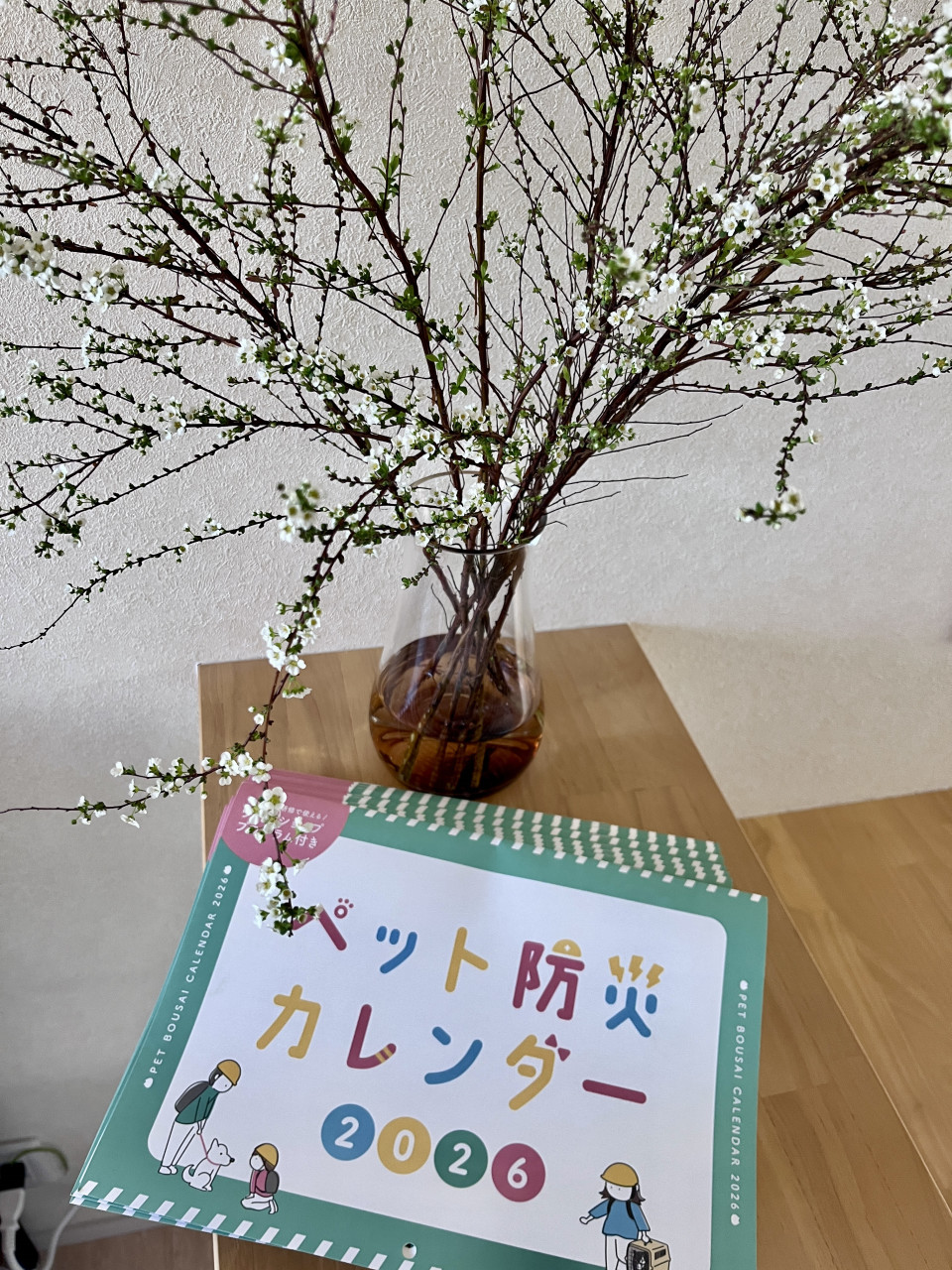 防災カレンダー2026お配りします