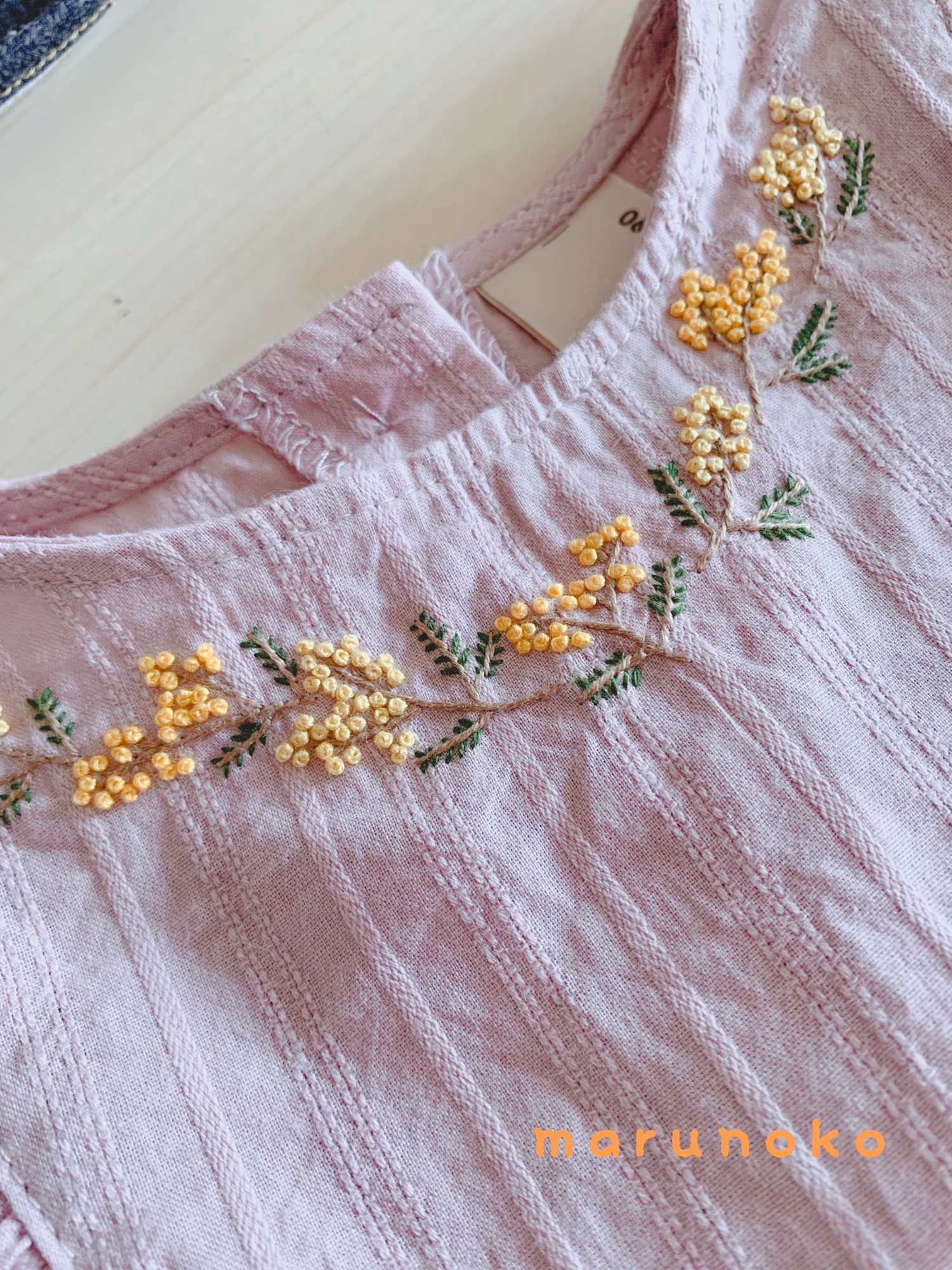 洋服刺繍 vol8 | ちくちく手刺繍*