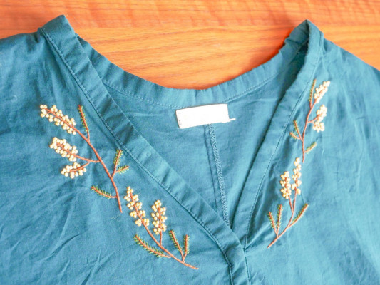 洋服刺繍 Vol8 ちくちく手刺繍