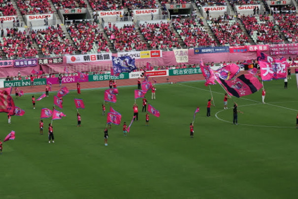 ガンバ大阪戦 大阪ダービー シンフォニー 結果 Cerezo Osaka Flag Symphony