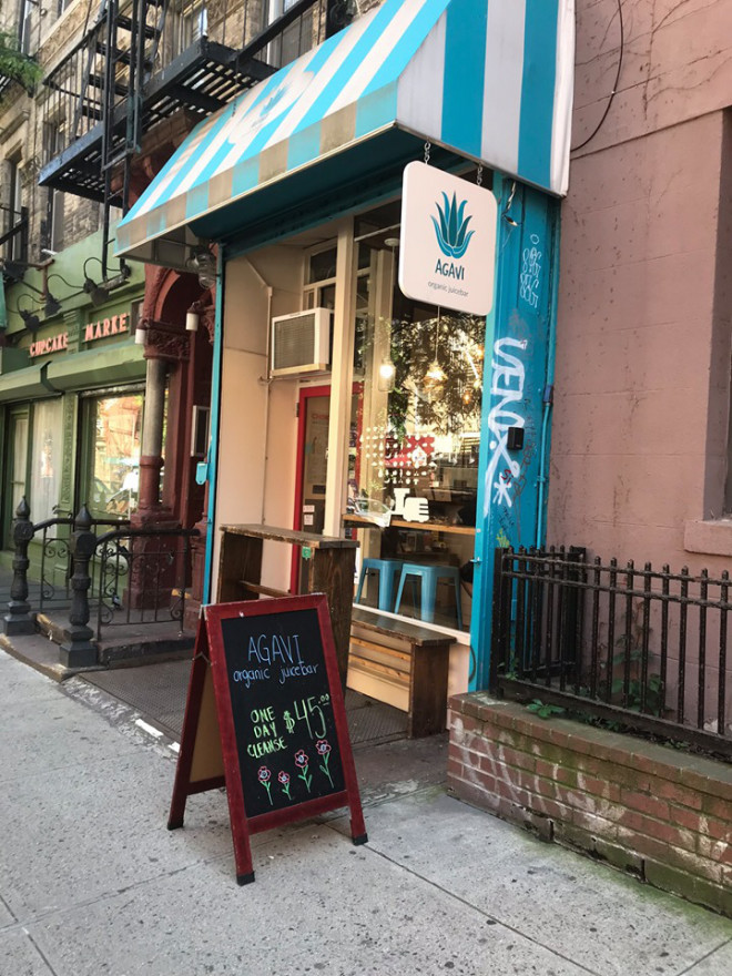 Health Happiness を掲げるジュースバー Agavi Organic Juice Bar Yagi Usa Llc