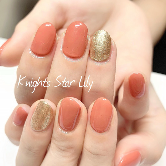 ショートネイルさんにオススメなワンカラーネイル 名古屋 緑区 天白区 Nail Salon Knights Star Lily ネイルサロン ナイトスターリリー