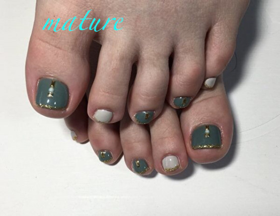 おばさんネイル マチュア