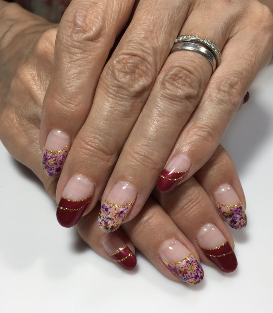 おばさんネイル マチュア