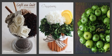 Bloomishディプロマコースのご案内 フラワーアレンジメント教室アトリエピオニー 兵庫川西 Bloomishブルーミッシュ ホームデコールコース クラフトコース