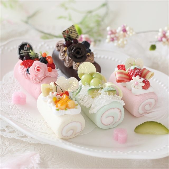 【ひび様】フェイクスイーツ◆五輪の華やかピンクローズ♡ホールケーキ◆リアルサイズ お花とフェイクスイーツのおけいこ教室pink prin（ピンクプリン）滋賀