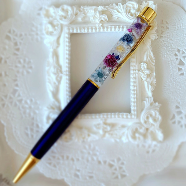 【ぷりん様ご確認用】ハーバリウムボールペン おなな様 名入れハーバリウムボールペン6本 その他雑貨 プリマトルテ -クレイ洋菓子店- 通販｜Creema(クリーマ) 12441453