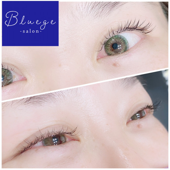長浜 ブルージュ 下まつ毛エクステ ブルージュ