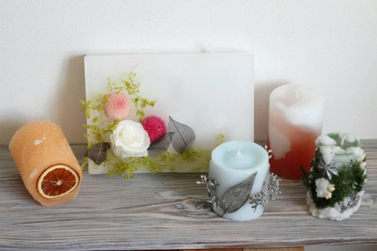 銀座スタジオエス花キャンドルアーティスト集中コース Hanasavon