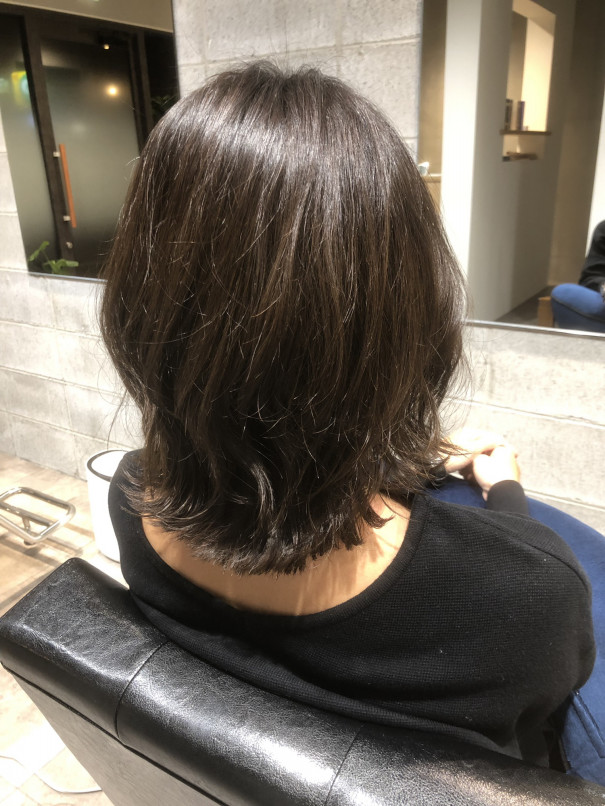 グレージュ ミディアム 白髪染め 奈良市 奈良市 大和西大寺 美容室 Salon Sof Official Blog