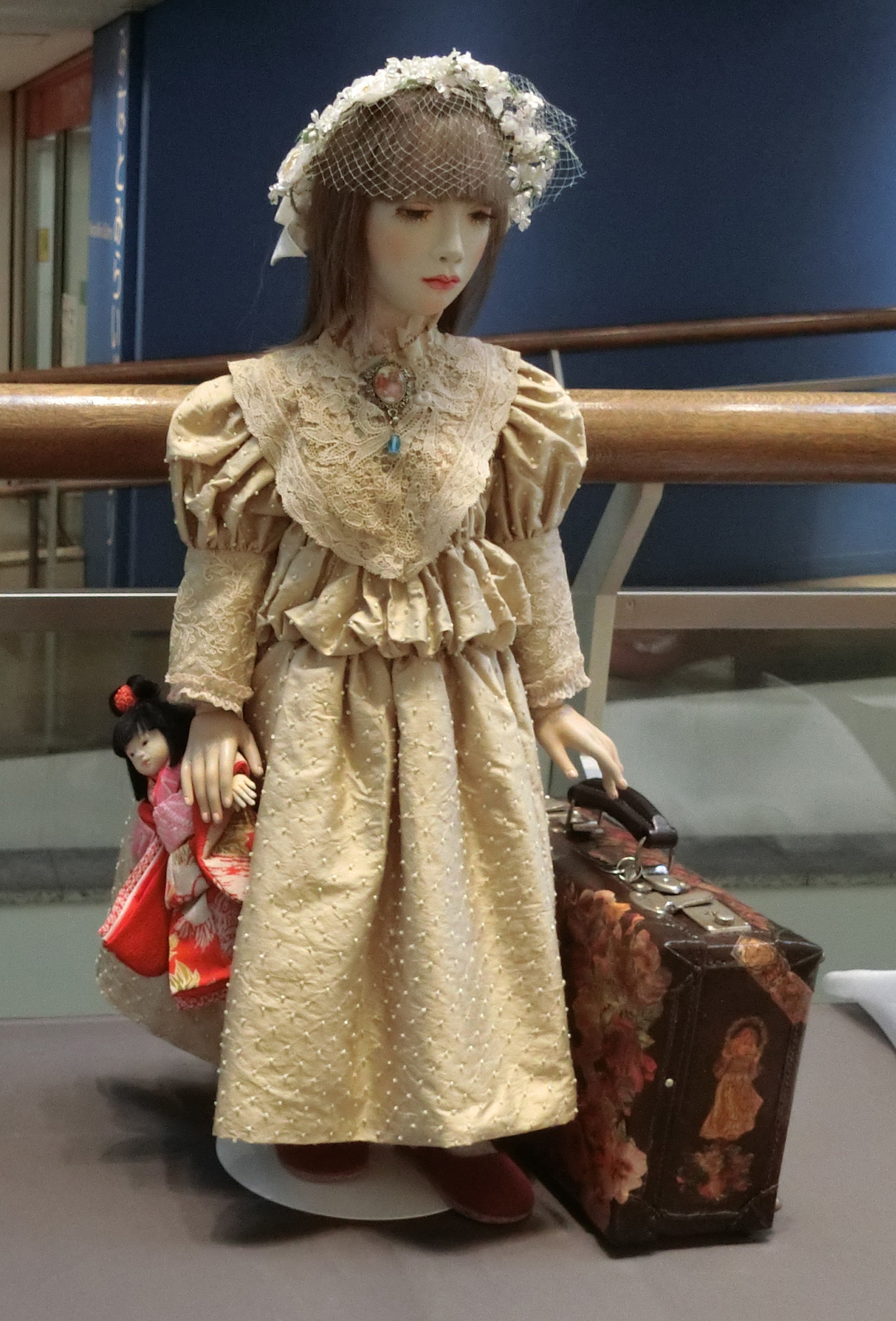 第2回 My・クリエイティブドール展」赤い靴の女の子部門作品3 | ミワドール