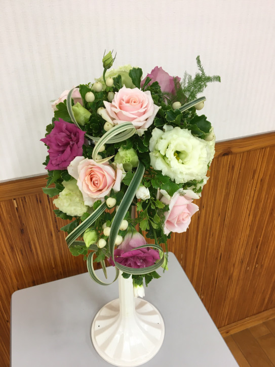 ティアドロップブーケ シャワーブーケ リフレッシングブーケ Flowersyuka Diary